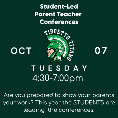 Student-led Parent Teacher Conference (Flyers) (400 x 400 px)
