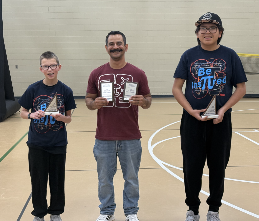 Math Counts winners