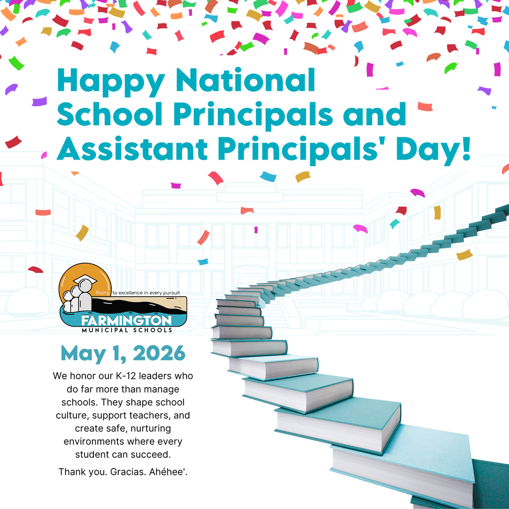 Happy National School Principals and Assistant Principals' Day!  Each year on May 1st, we celebrate National School Principals and Assistant Principals' Day to honor the extraordinary leadership and tireless dedication of our K-12 leaders. Their impact reaches far beyond managing school operations or supporting teachers. Every day, they cultivate safe, nurturing learning environments where students can thrive and staff can do their best work, shaping the culture and future of their entire school communities.