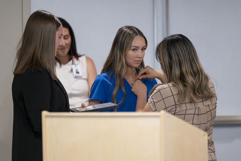 Pinned and Certified: FHS Students Earn National Healthcare Credentials Before Graduation