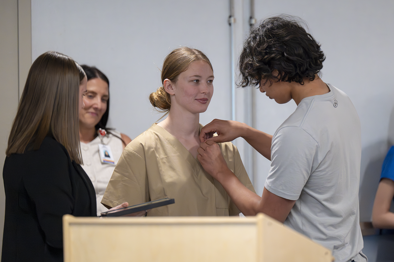 Pinned and Certified: FHS Students Earn National Healthcare Credentials Before Graduation