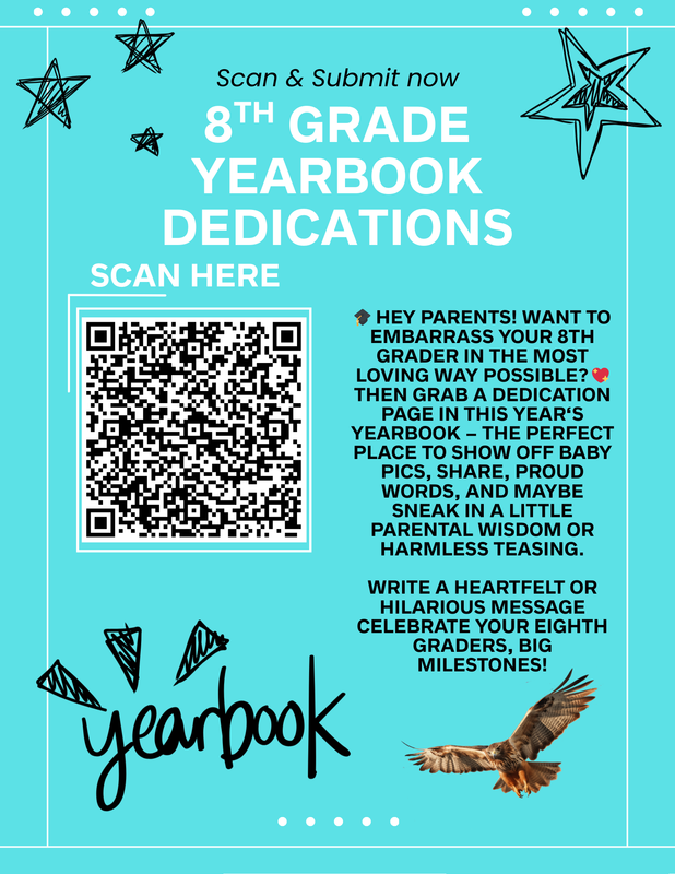 8th Grade Yearbook Dedication