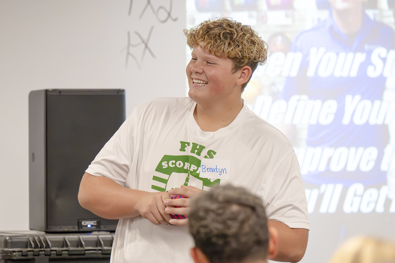 FMS Student-Athletes Step Up: Leadership Workshop with National Speaker Craig Hillier Inspires 130 Students