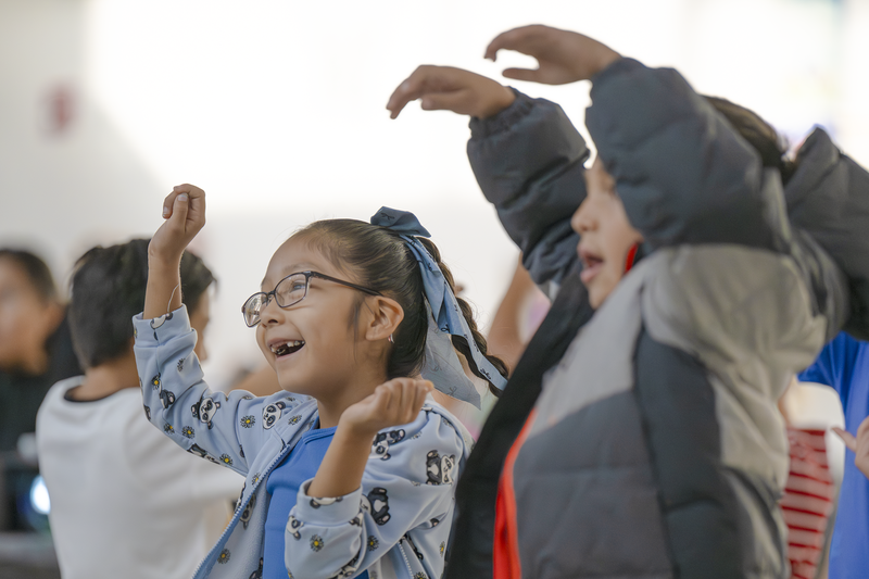 From Dance Parties to Popsicle Treats: FMS Students Celebrate #BeHereNM Day