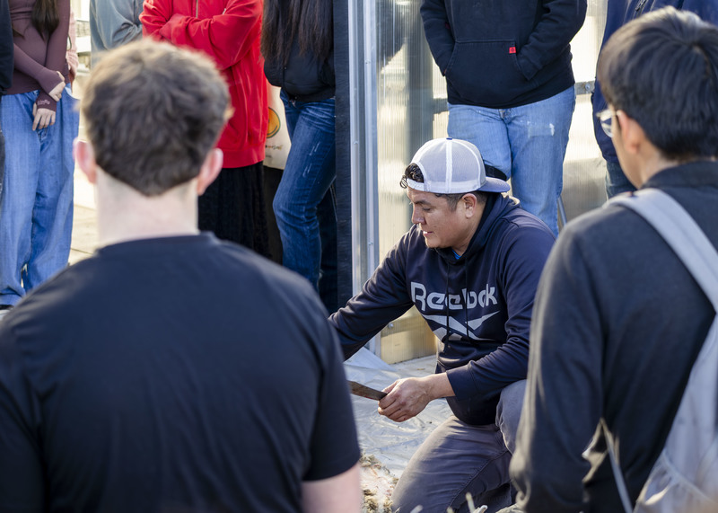 Mr. Donovan Russell Butchering Sheep