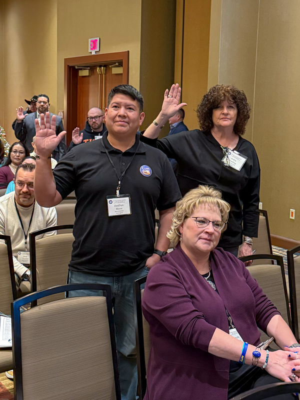 Farmington School Board Members Sworn In at 2025 NMSBA Annual Convention