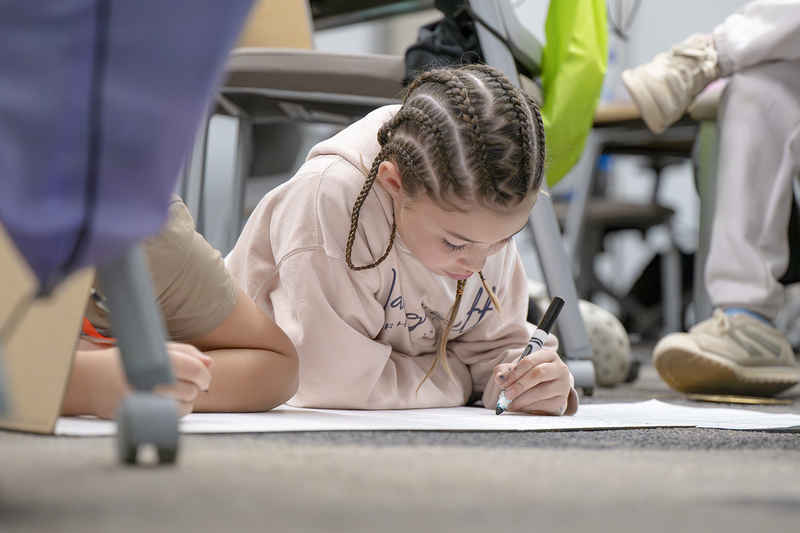 Elementary Students Strengthen Their Voices at the Leadership Conference