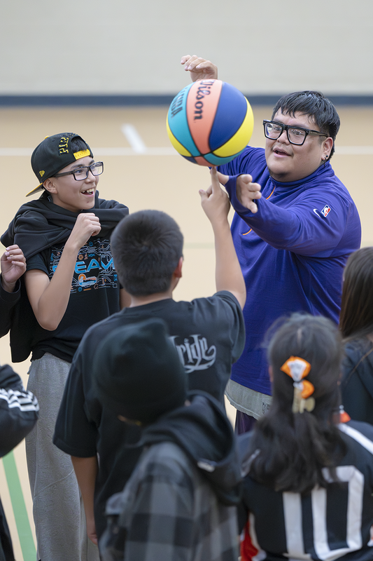 A Positive Assist for Our Schools: Jerrickson Hosteen Encourages Compliments, Building Each Other Up