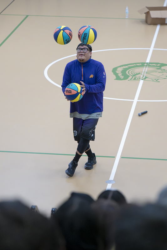 A Positive Assist for Our Schools: Jerrickson Hosteen Encourages Compliments, Building Each Other Up