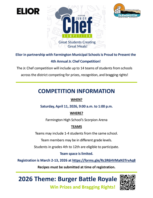 4th Annual Jr. Chef Competition