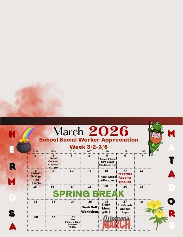 March Calendar