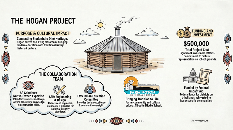 FMS to Bring Diné Tradition to Life with Hogan at Tibbetts Middle School