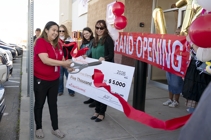 Animas Elementary Receives $5,000 Donation From New Burlington Store