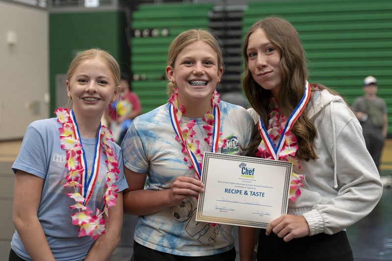 Winners of the 2026 Junior Chef Competition