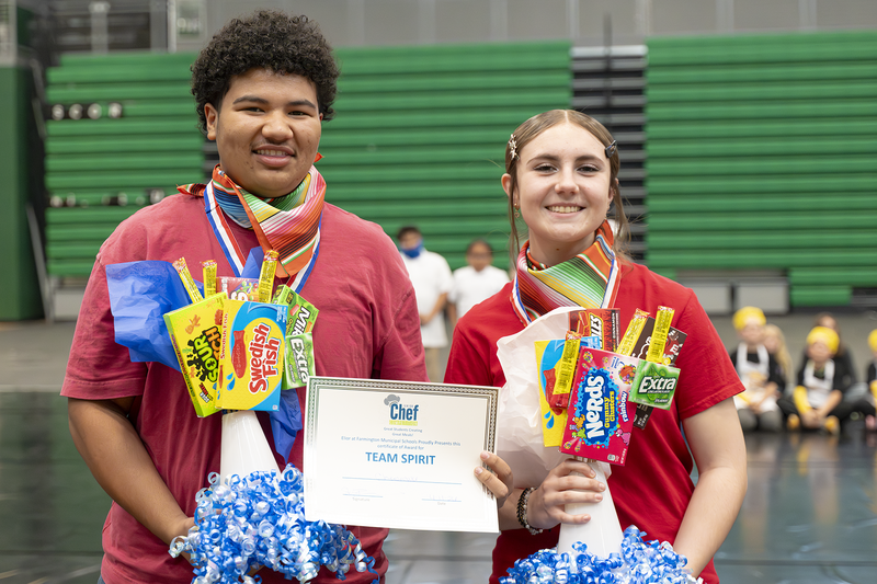 Winners of the 2026 Junior Chef Competition