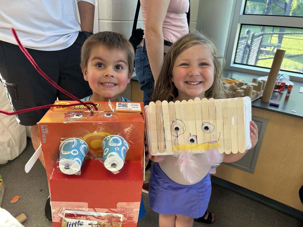 FECC Students with their Science Fair project.