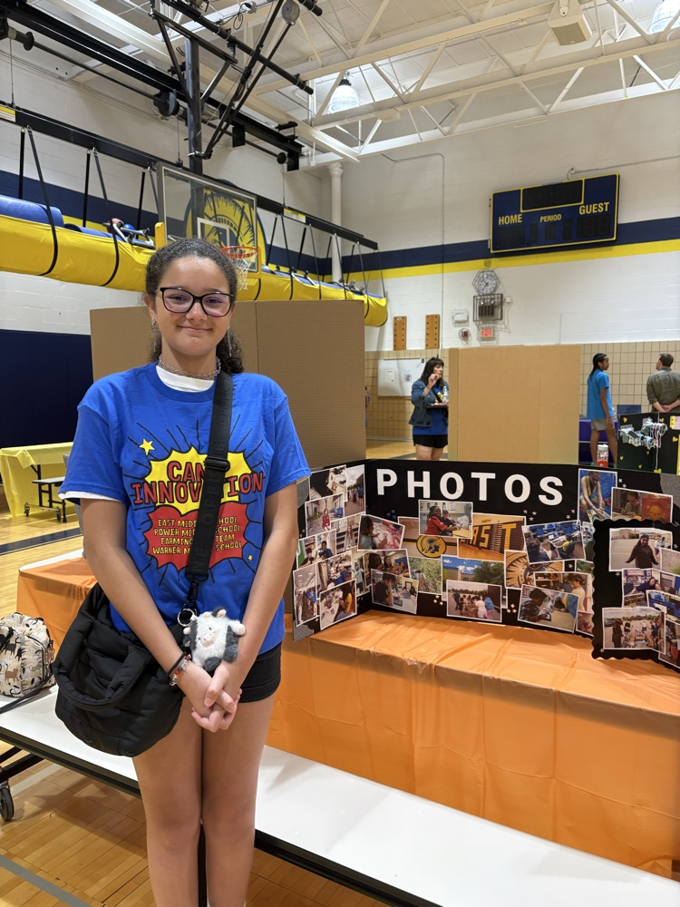 Student sharing her creative photography skills!