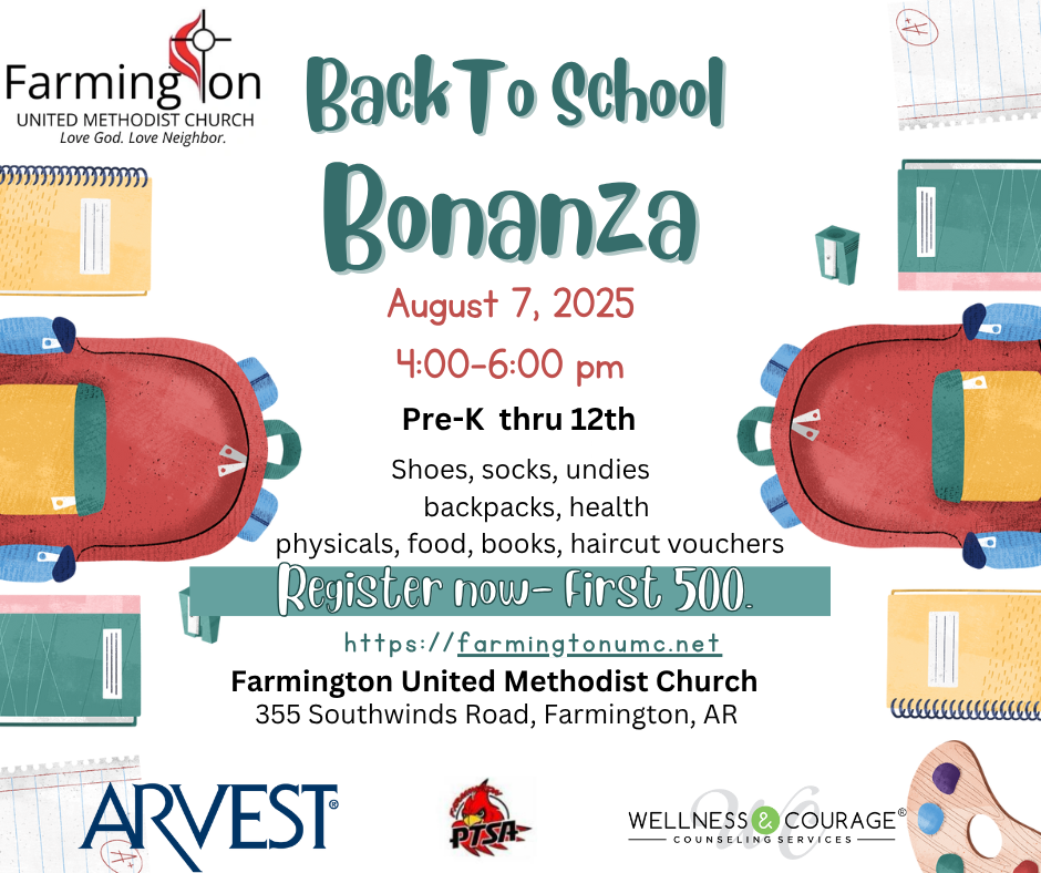 Back to School Bonanza flyer