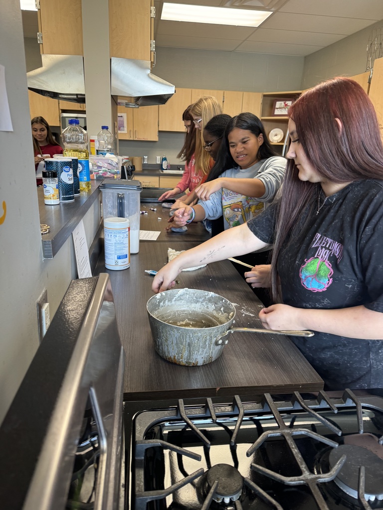 students making play doh