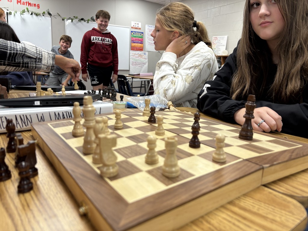 students playing chess
