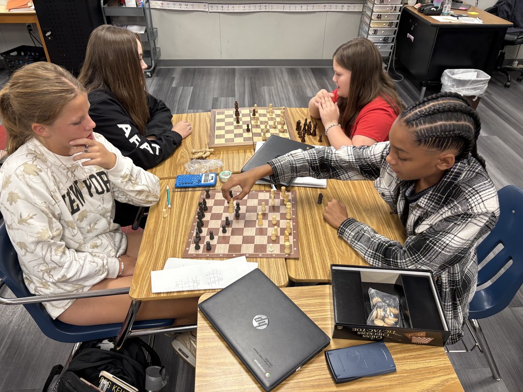 students playing chess