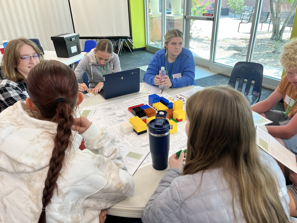 students working together