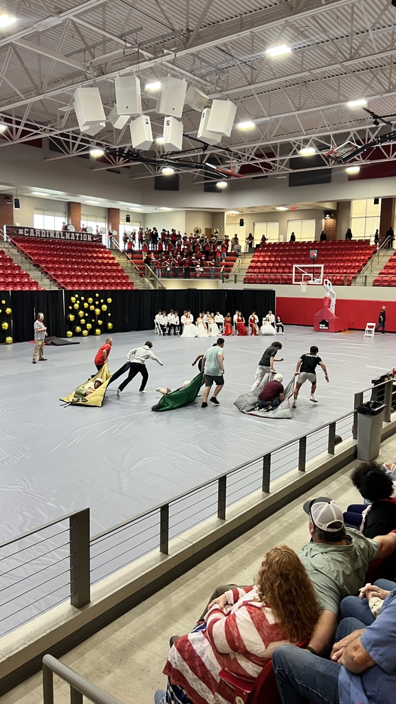 students playing games on court