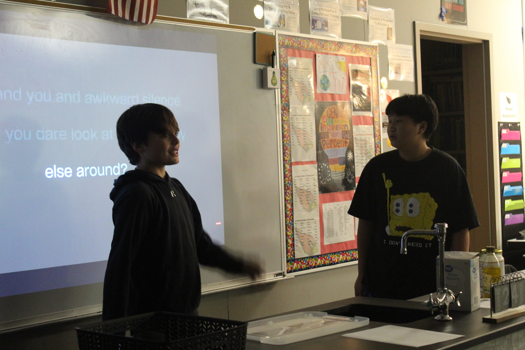 Students having fun at RTI
