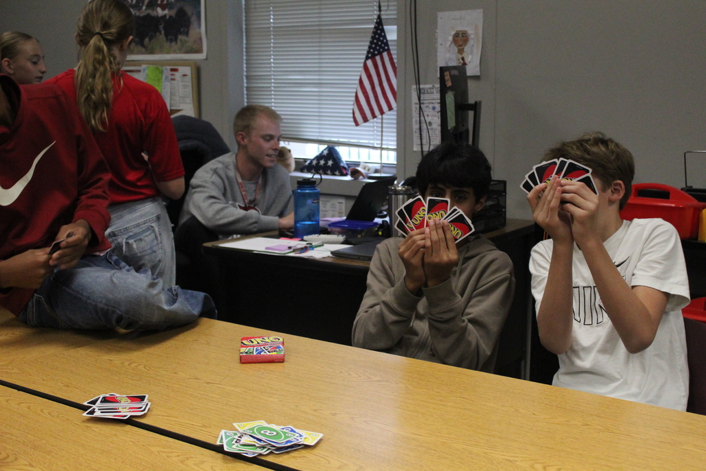 Students having fun at RTI