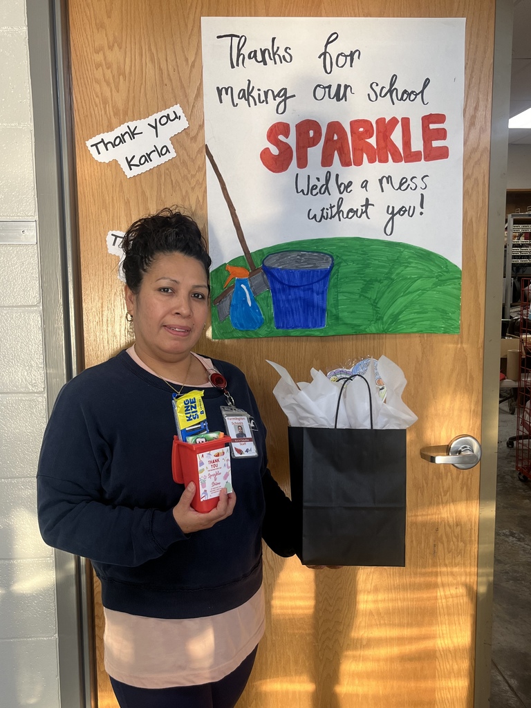 FJHS Custodian with goodies