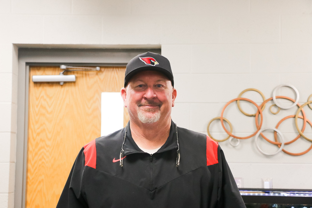 Mr. Purifoy posing 