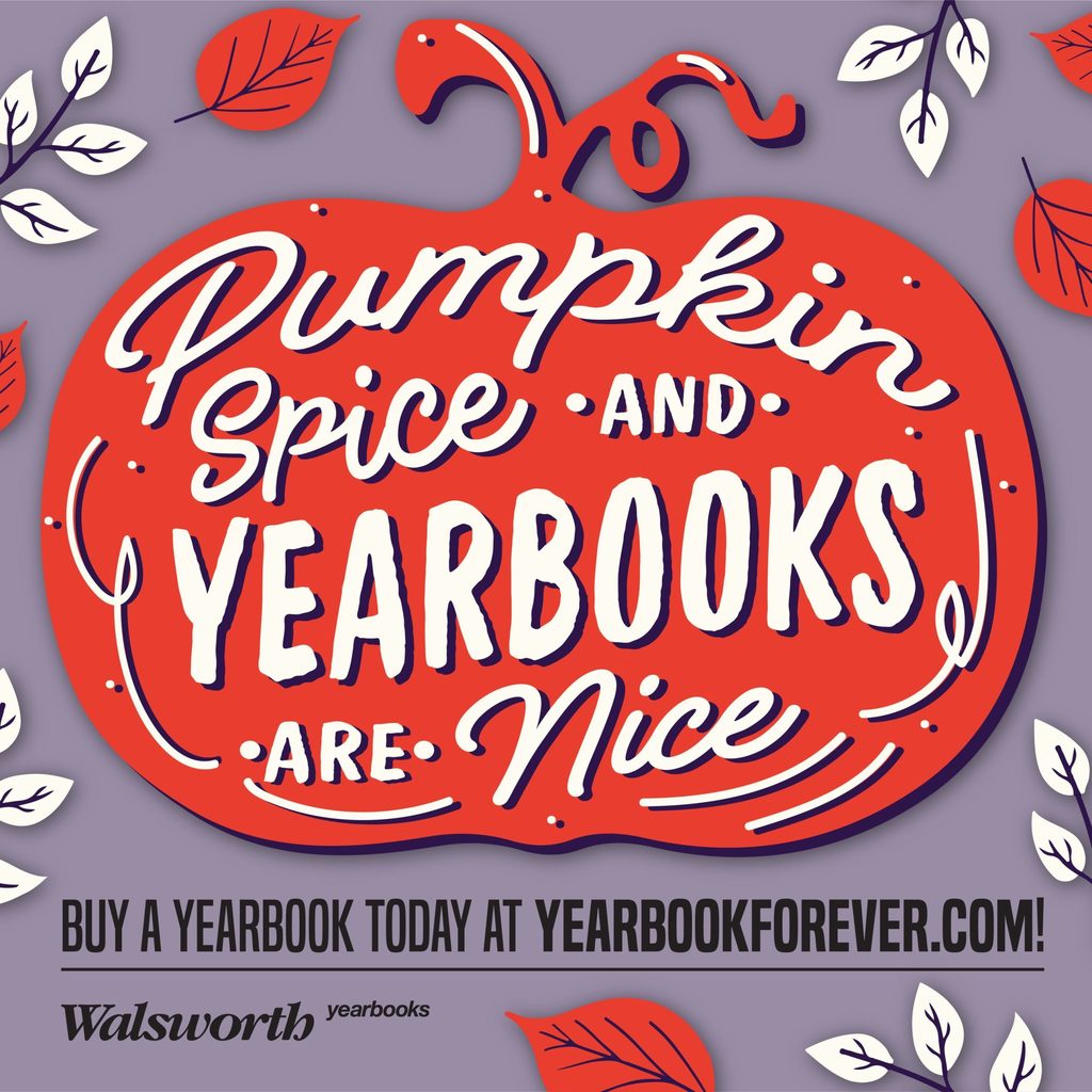 GeneralFall-PumpkinSpice Yearbook graphic