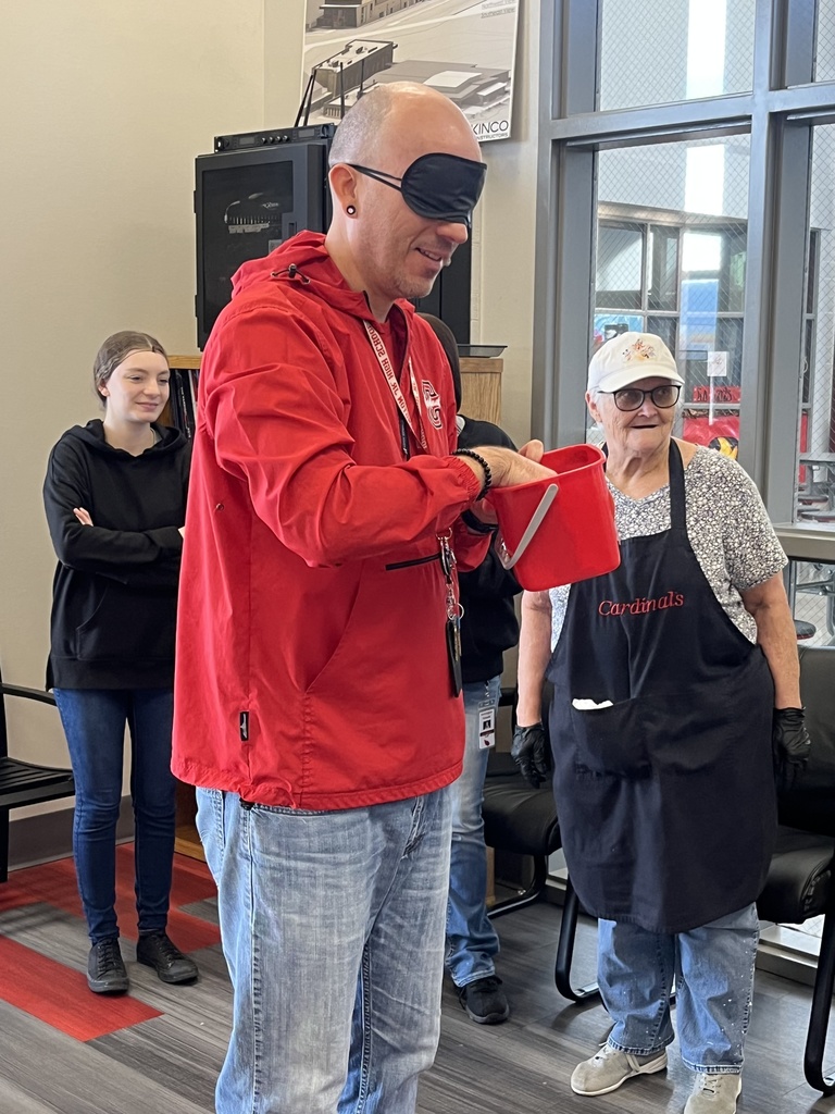 Staff playing a pairing game in the office