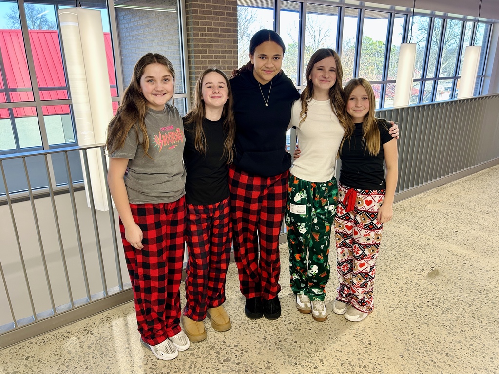 Students during PJ day