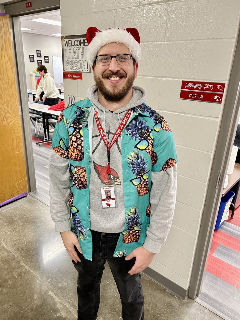 Staff during Hawaiian day