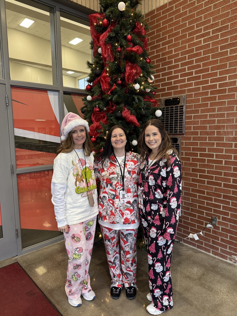 Staff during PJ day