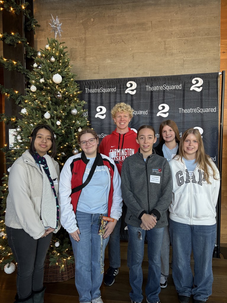 students posing together