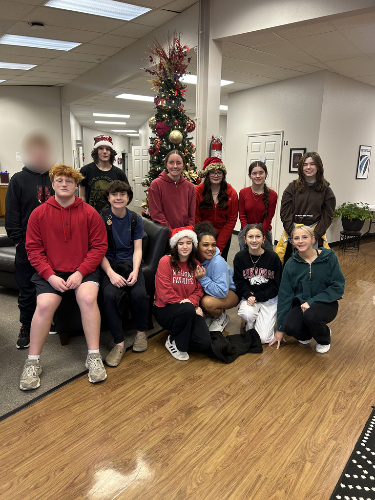 Mrs. Bailey's class posing for a photo at the Northwest Arkansas Education Service Cooperative.