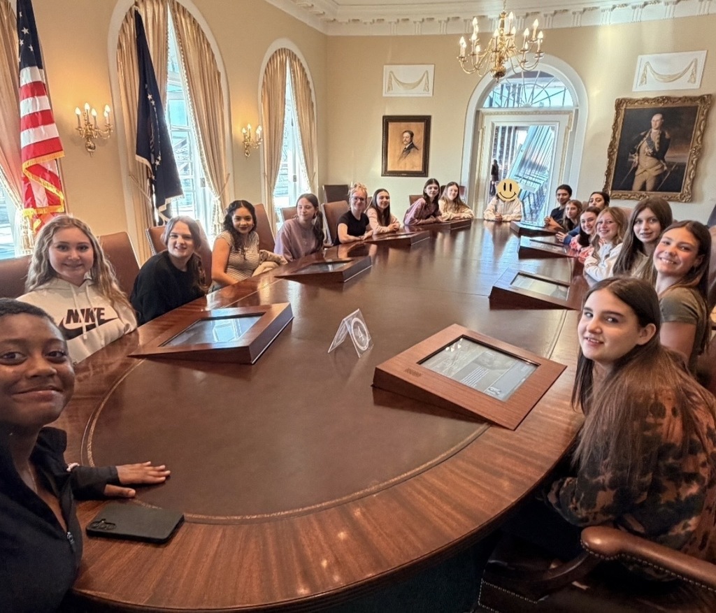 Choir members at the capitol