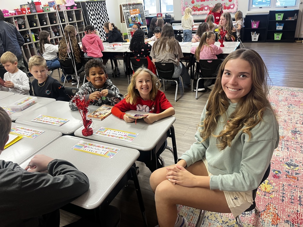 9th Grade Reads at elementary school