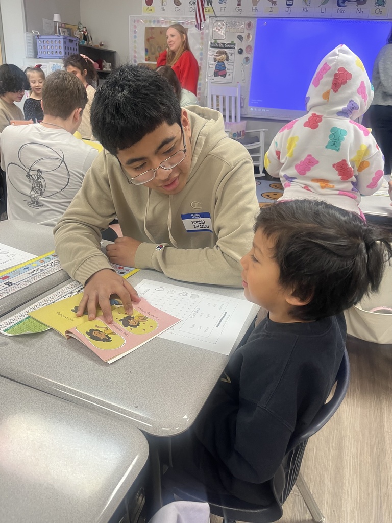 9th Grade Reads at elementary school