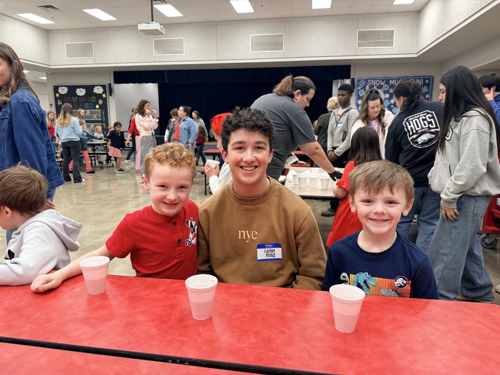 9th Grade Reads at elementary school