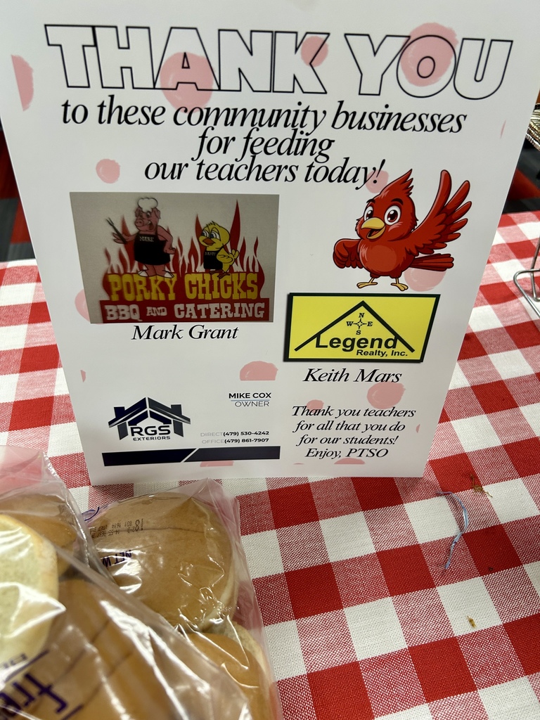 BBQ dinner thank you sign