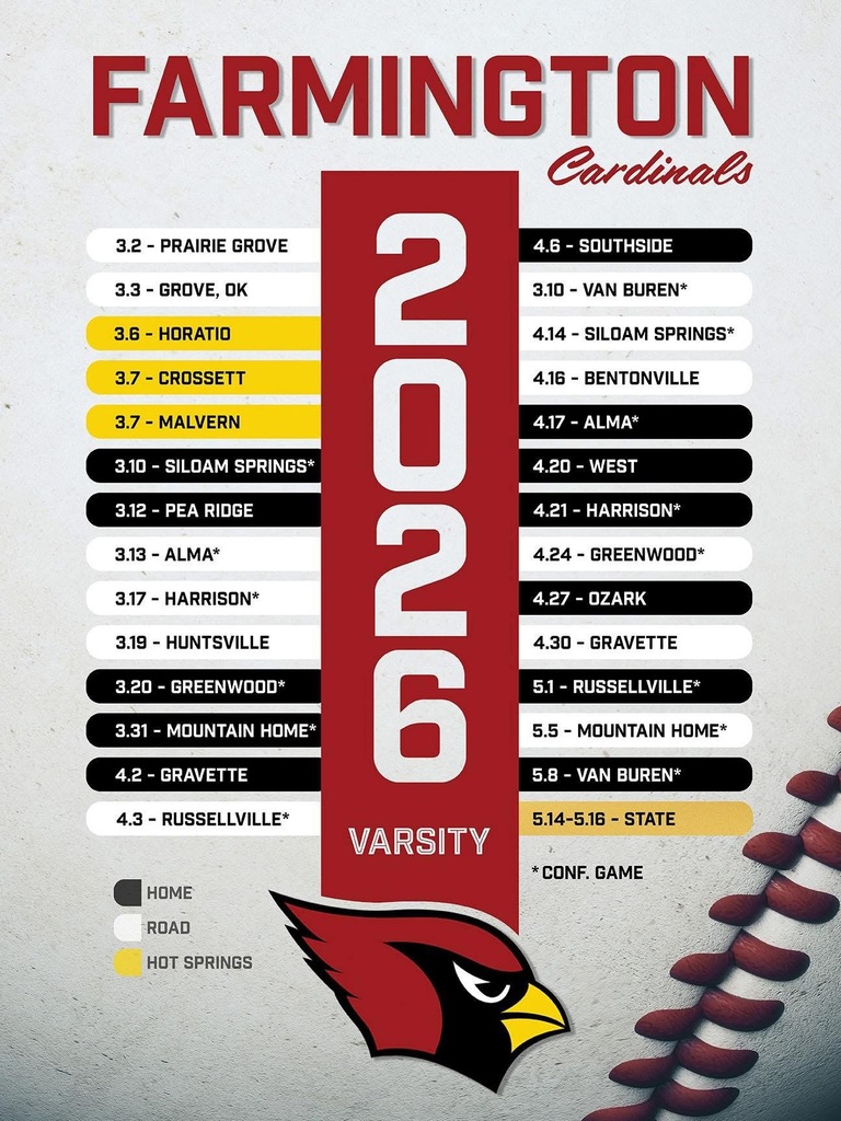 graphic of baseball schedule