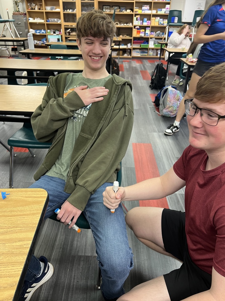 Students in PBS class