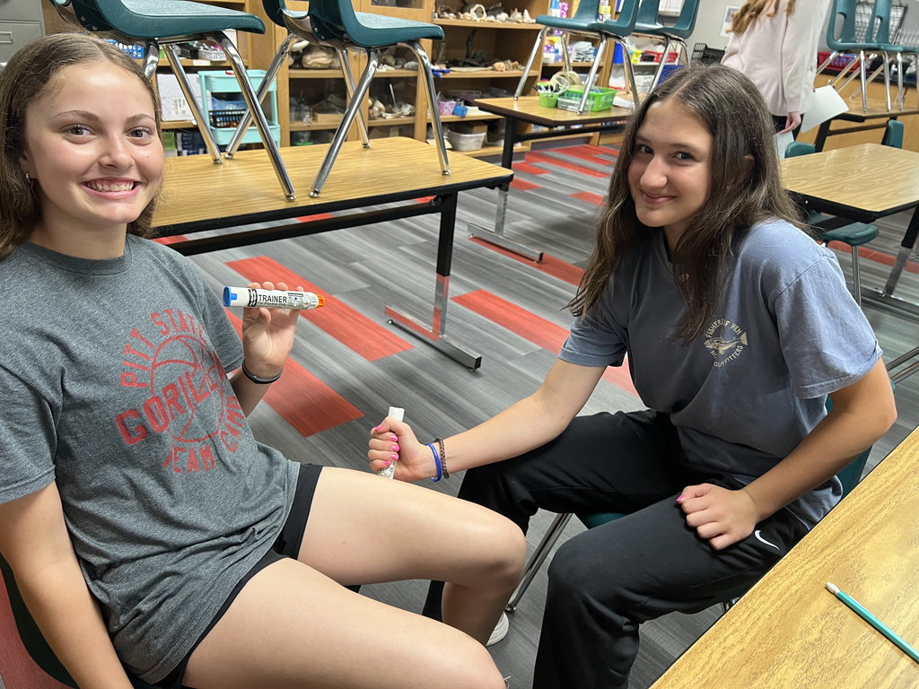 Students in PBS class