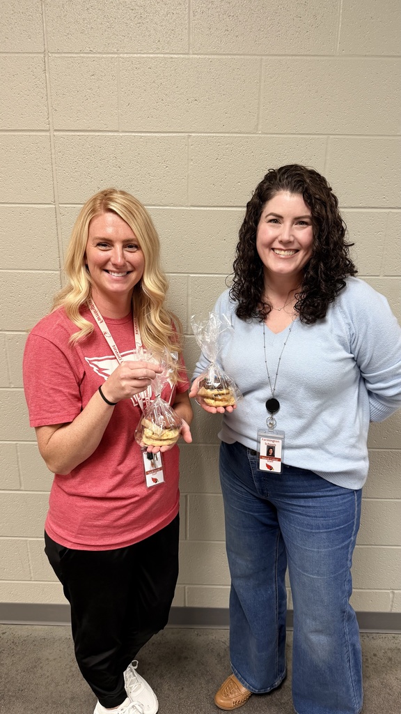 teacher receiving cookies