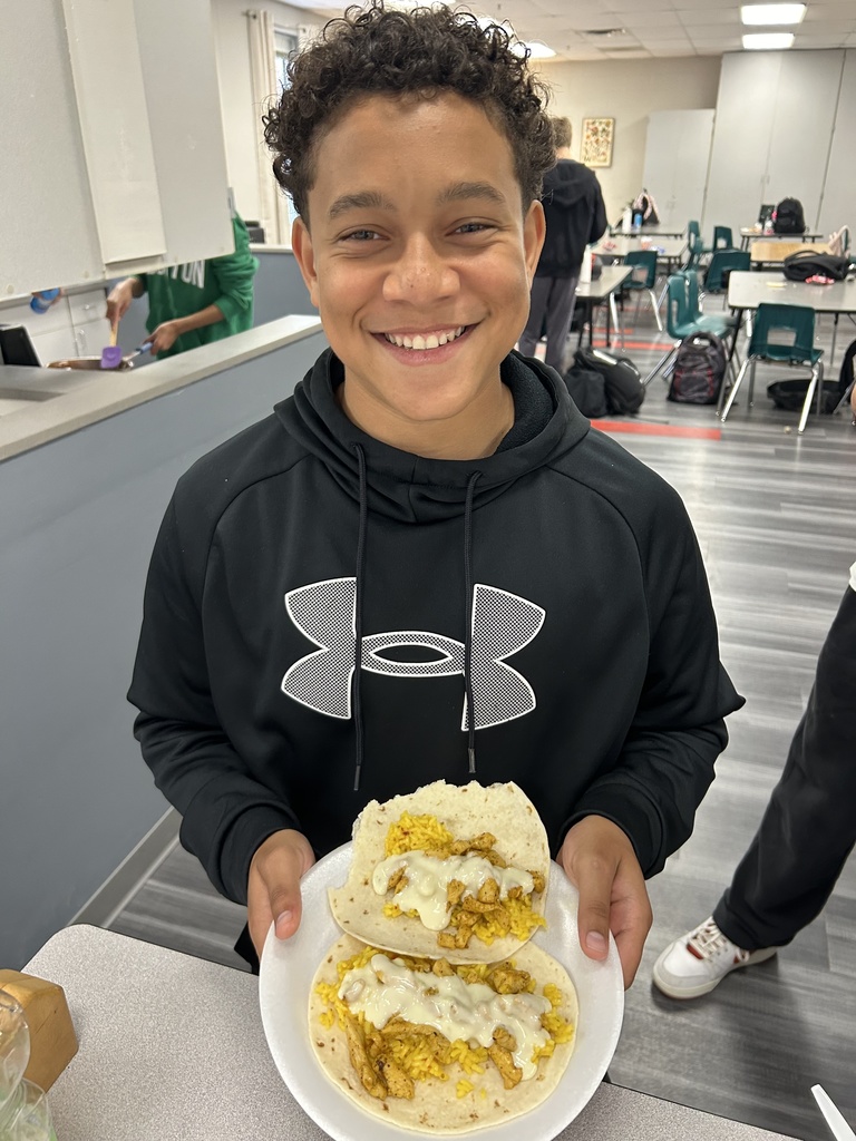 Student with  Steven Special in FACS