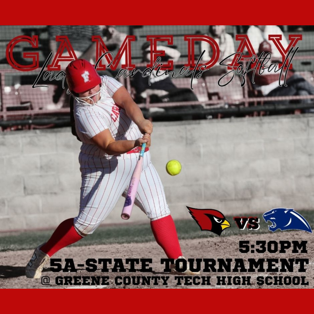 Lady Softball Gameday Graphic
