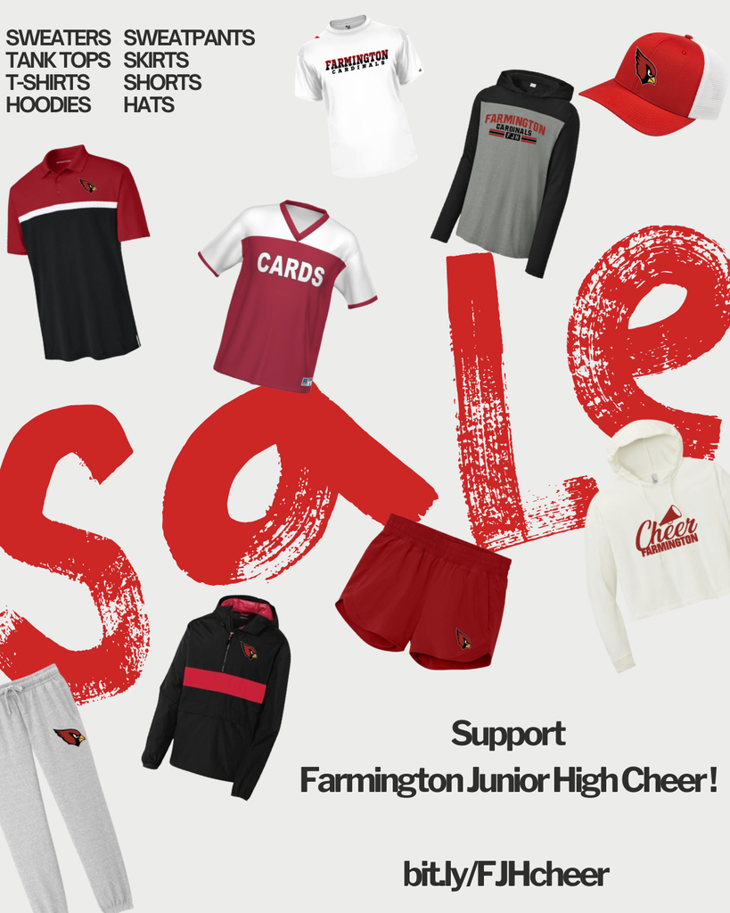 image of sale items - thisrts, shorts, hats